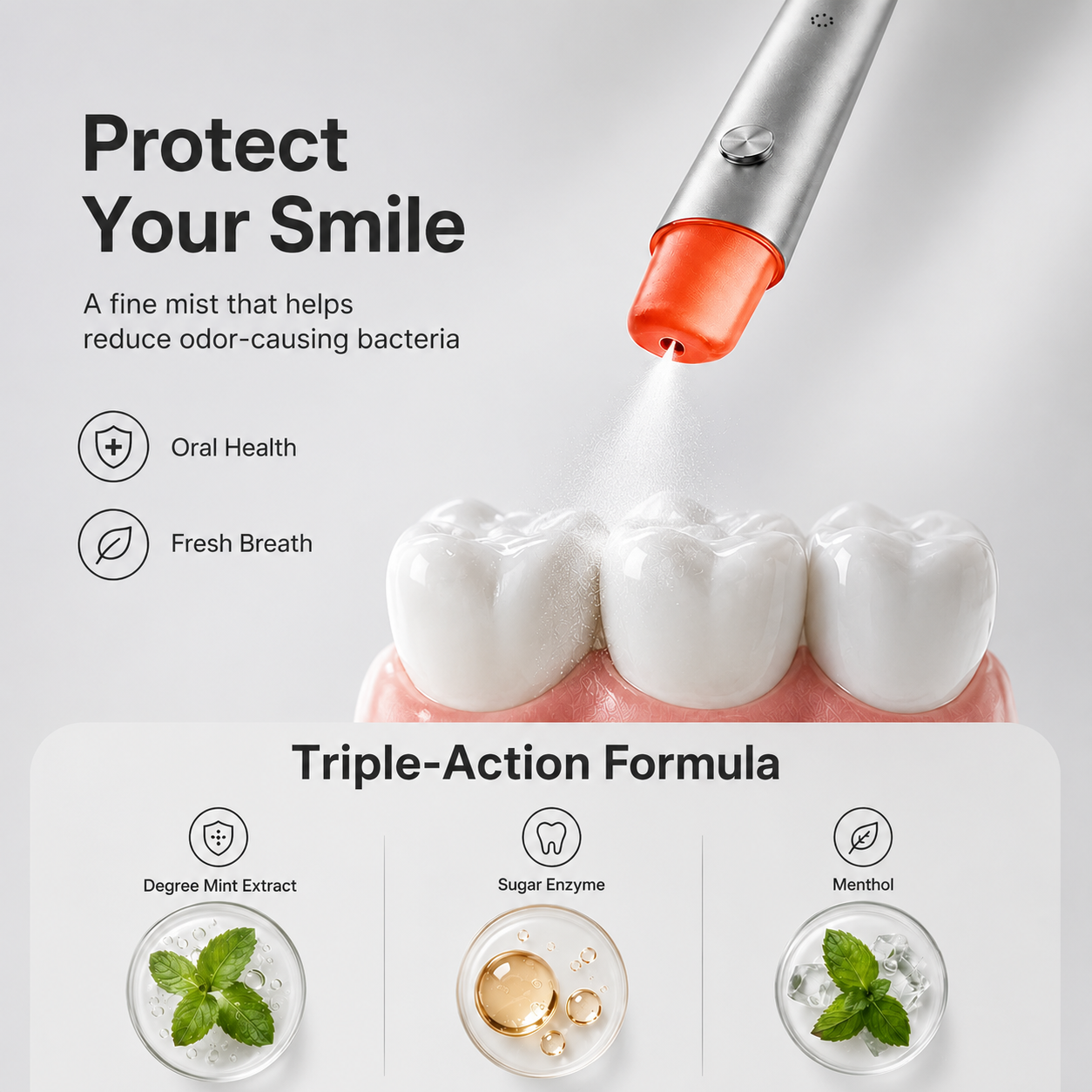 Aventvo™ Rechargeable Alcohol-Free Breath Spray