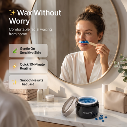 Aventvo™ Mini Portable Nose & Brow Wax Kit