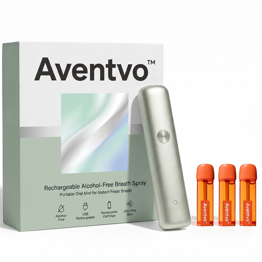 Aventvo™ Rechargeable Alcohol-Free Breath Spray