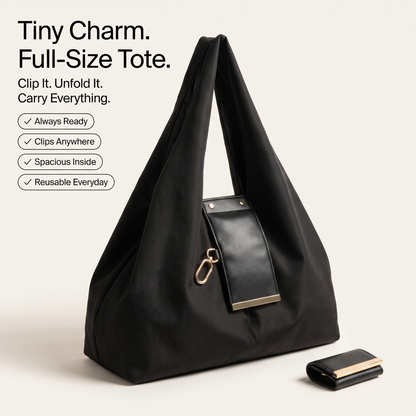 Aventvo™ Foldable Charm Tote Bag