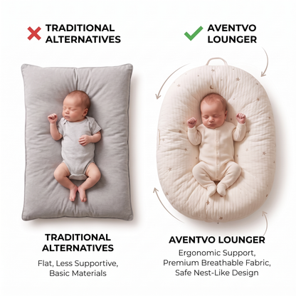 Aventvo™ Soft Nest Baby Lounger